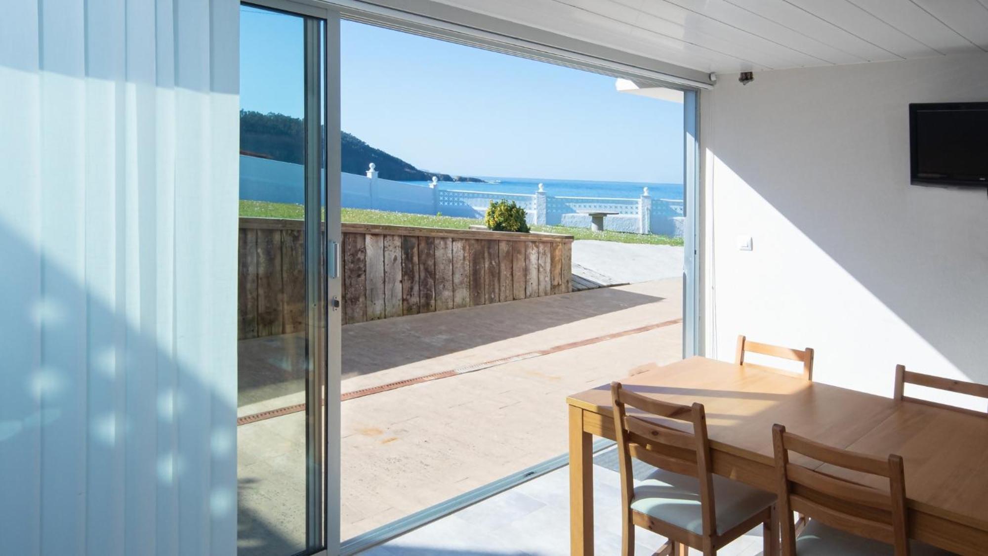 Ag Casa Vilamar En Primera Linea De Playa Razo Razo da Costa Εξωτερικό φωτογραφία