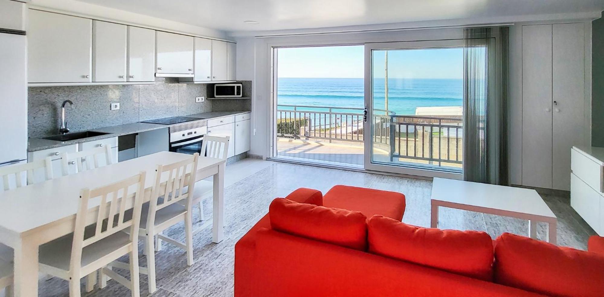Ag Casa Vilamar En Primera Linea De Playa Razo Razo da Costa Εξωτερικό φωτογραφία