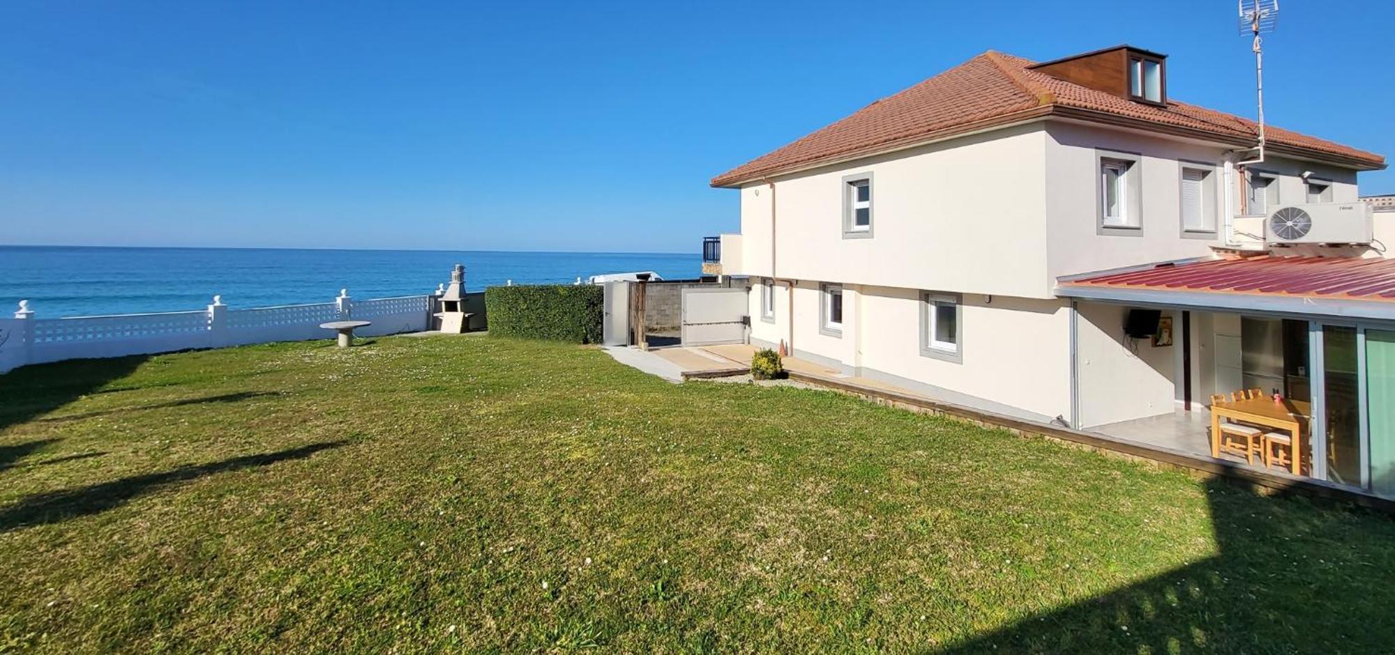 Ag Casa Vilamar En Primera Linea De Playa Razo Razo da Costa Εξωτερικό φωτογραφία